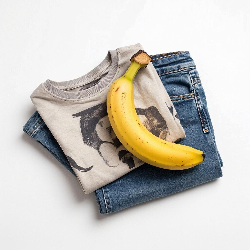 Одежда и банан GigaChat (12+)