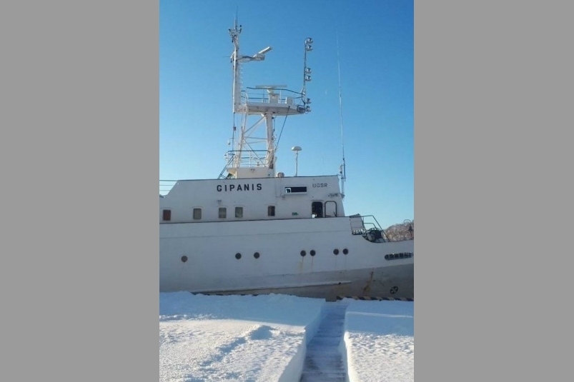 Теплоход &quotГипанис&quot. Архивное фото Официальная страница ВК (18+) Сергея Лебедева