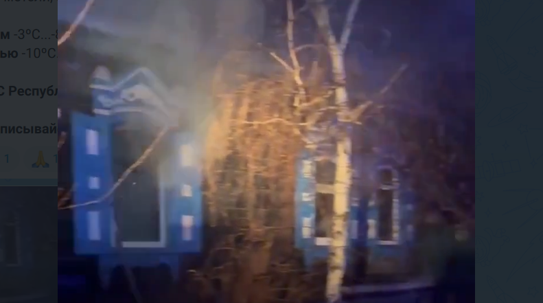 Пожар в Бурятии: один погибший, одна пострадавшая МЧС по Бурятии