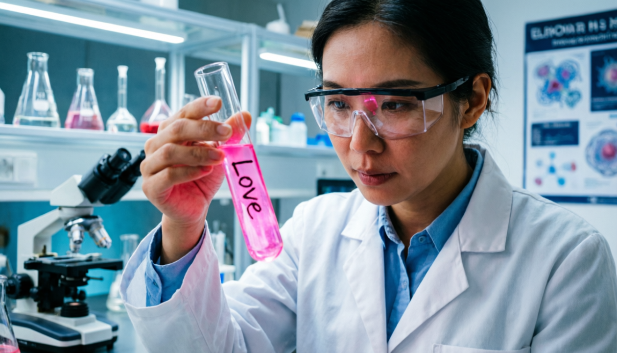 Любовь по-научному: ученые ИГУ раскрывают тайны сердца нейросеть Qwen (18+)