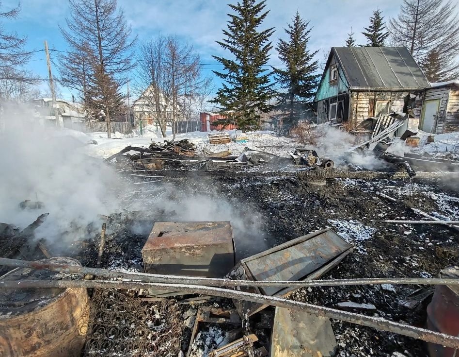 Более 40 частных домов пострадали от пожара в Южно-Сахалинске в прошлом году пресс-служба мэрии города