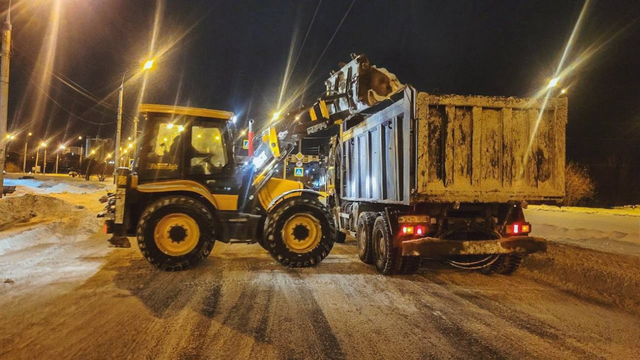 67% месячной нормы снега выпало в Иркутске за прошедшую ночь Пресс-служба администрации города