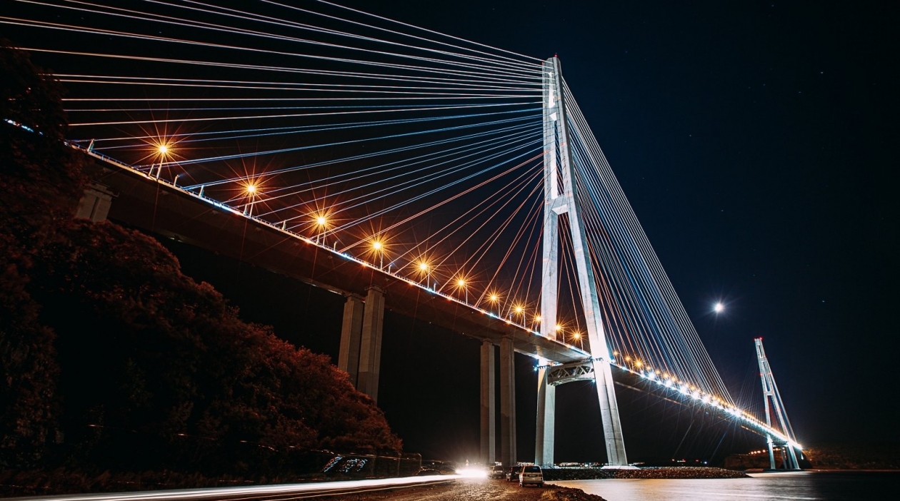 Ночь во Владивостоке ИА PrimaMedia