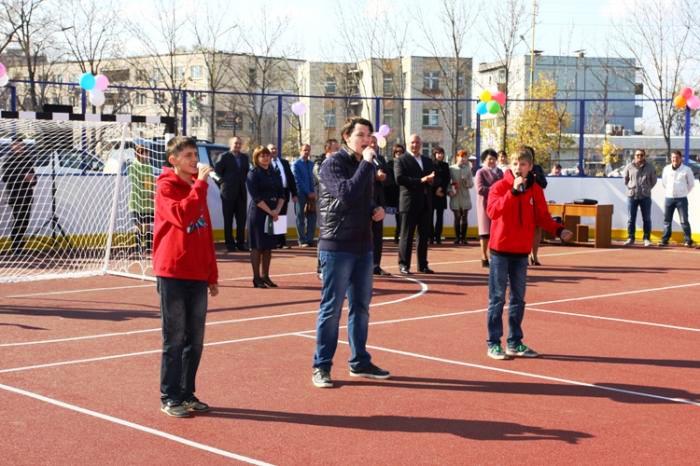 Открытие мини-стадиона в Артеме Пресс-служба Артемовского городского округа