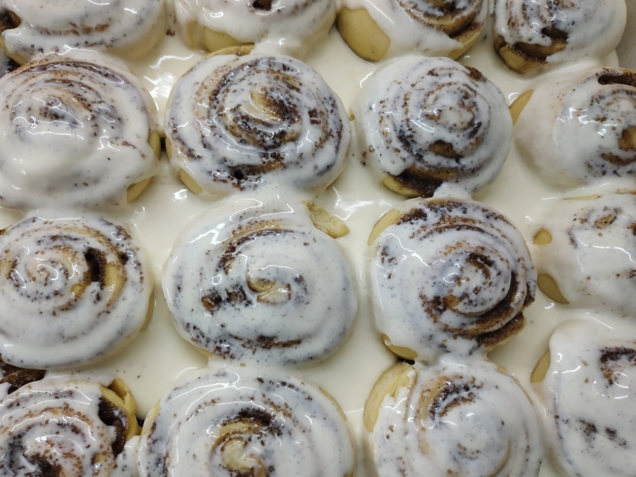 Готовим синнабоны — тёплые, ароматные булочки из нежнейшего теста с корицей, наполняющие дом уютом и волшебным ароматом фото автора
