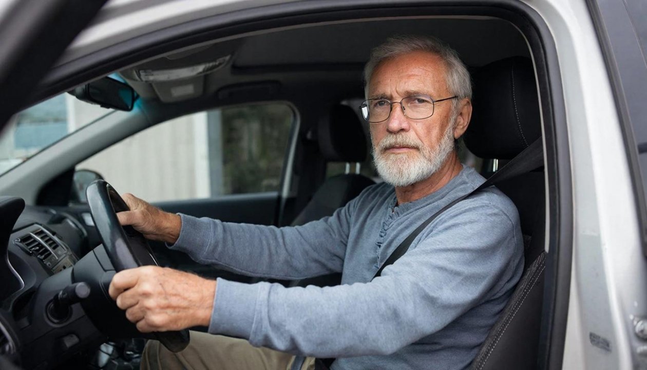 Водителям старше 60 напомнили о важных требованиях: что нужно знать, чтобы не попасть на штраф ИИ Kandinsky (18+)