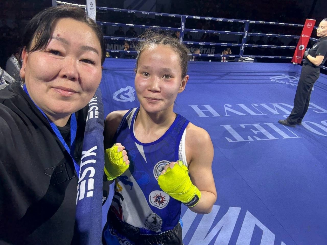Дарья Ербаева из Бурятии завоевала серебро на Чемпионате России по муайтай Минспорт Бурятии