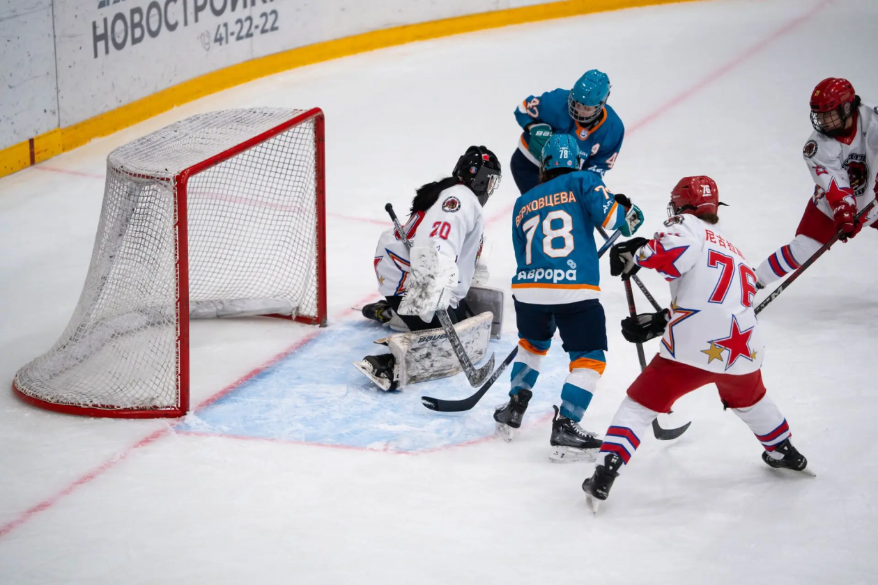 Матч ЖКХ &quotСахалин&quot и команды &quotЛанди&quot пресс-служба министерства спорта Сахалинской области