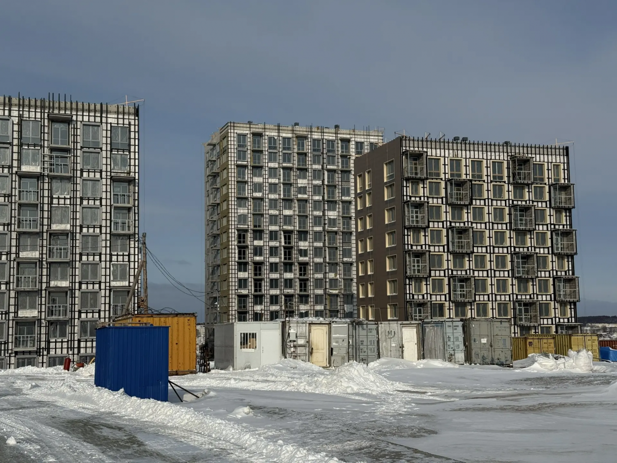 ЖК &quotСердце Сахалина&quot пресс-служба министерства строительства Сахалинской области