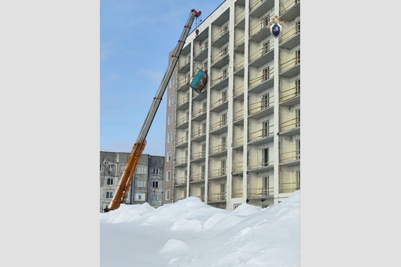 Кадры с места трагедии в Пионерском СУ СК России по Камчатскому краю