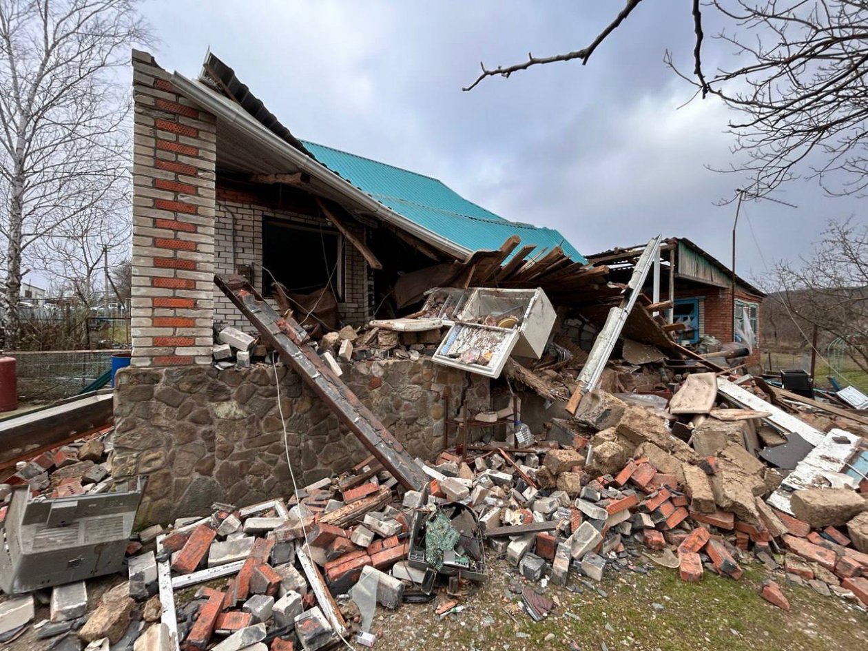 Взрыв газа разрушил дом пресс-служба прокуратуры Краснодарского края