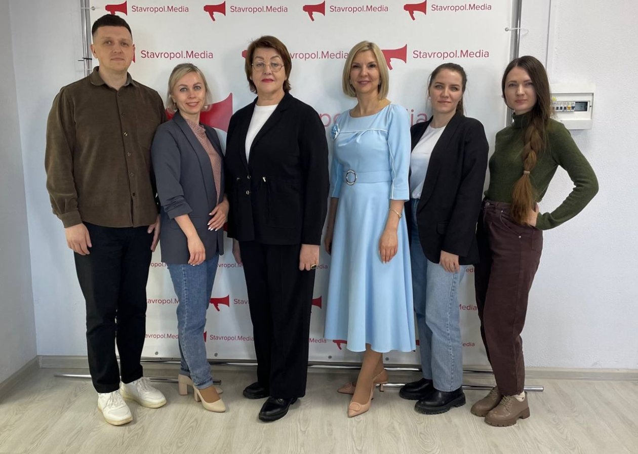 Руководитель регионального центра &quotСириус 26&quot Ольга Томилина с редакцией ИА Stavropol.Media ИА Stavropol.Media