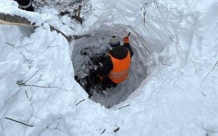 Трудовые будни водоканала в утопающем в сугробах Петропавловске-Камчатском Камчатский водоканал