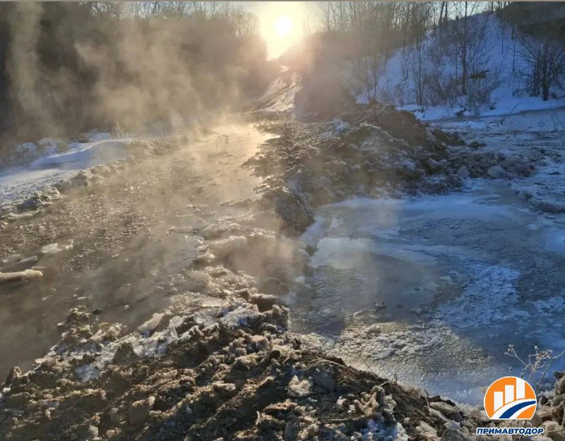 Временное ограничение движения введено в Чугуевском округе Приморья из-за перелива ТГ-канал &quotПримавтодор&quot