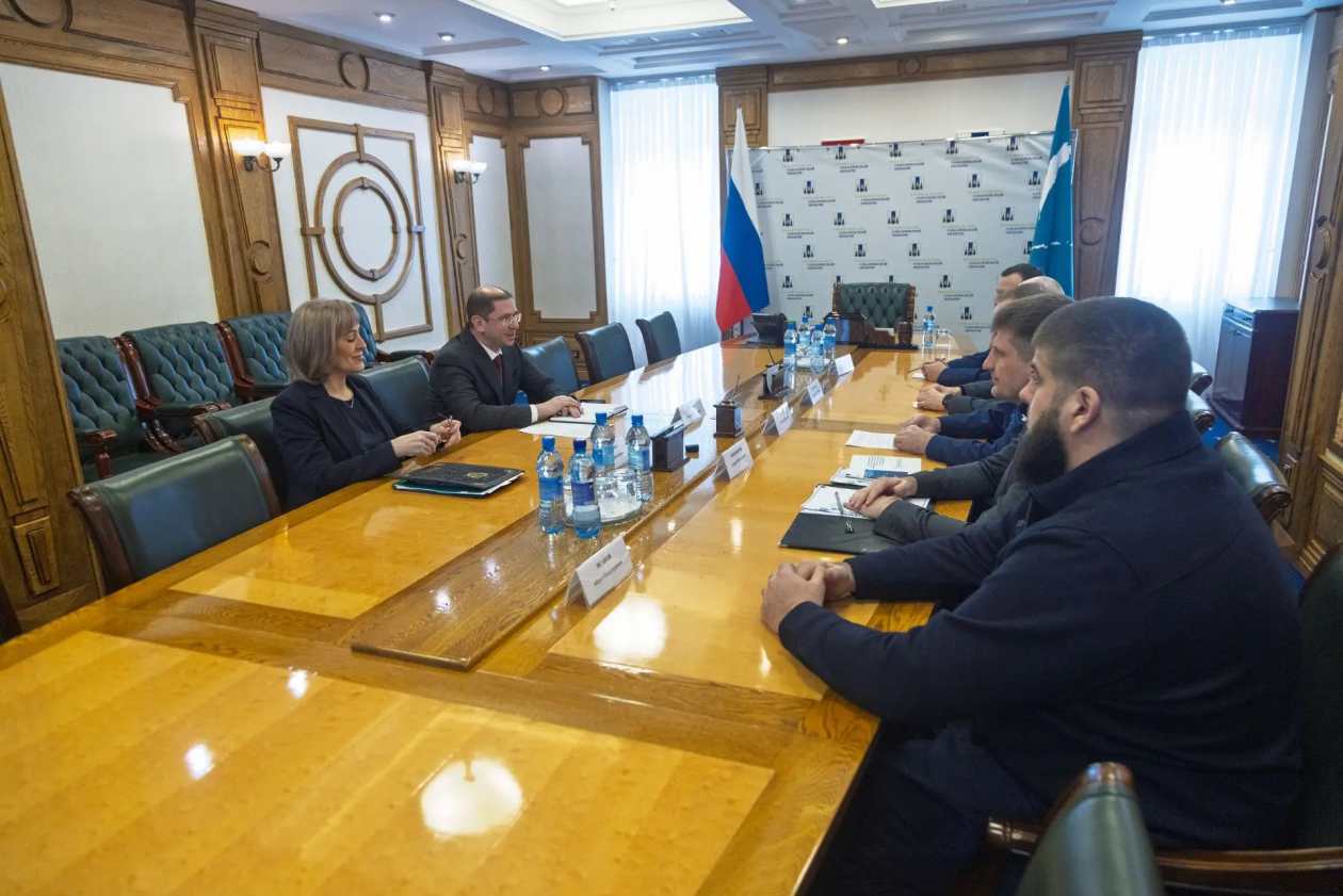 Встреча пресс-служба правительства Сахалинской области