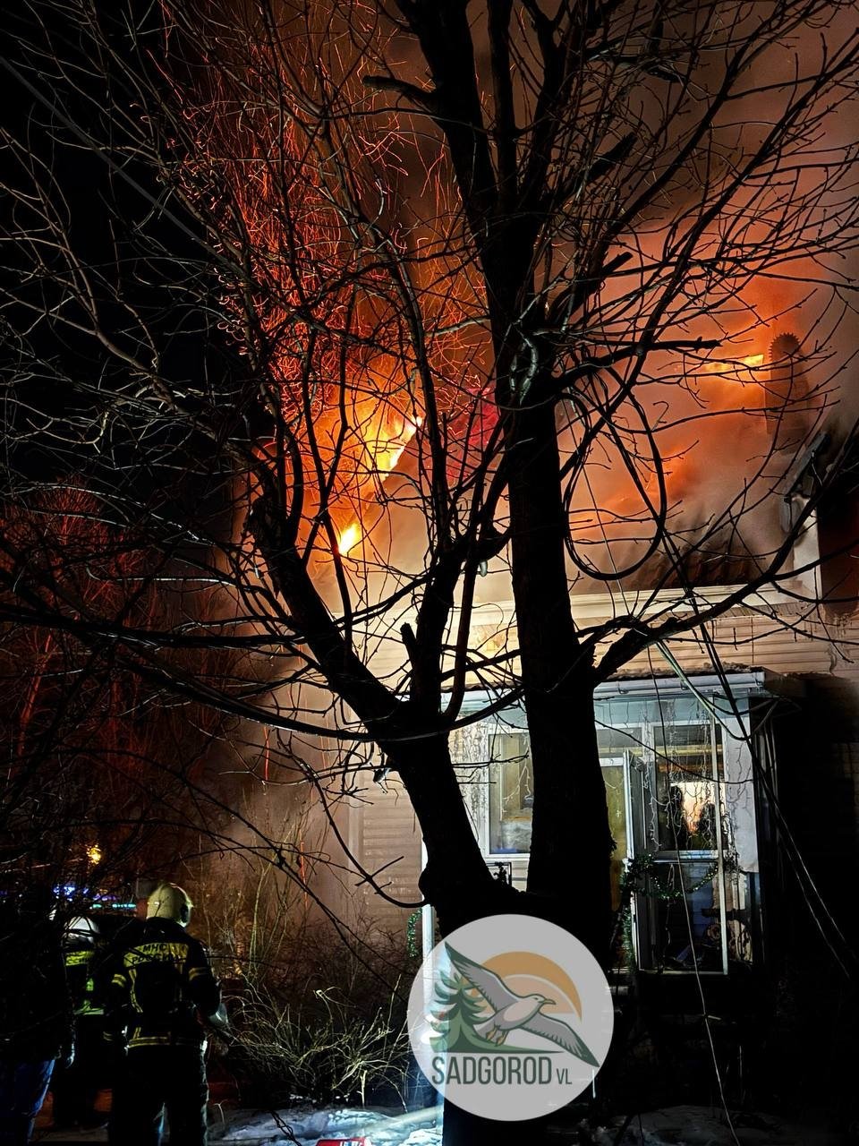 Фото от очевидцев Тг-канал sadgorodvl