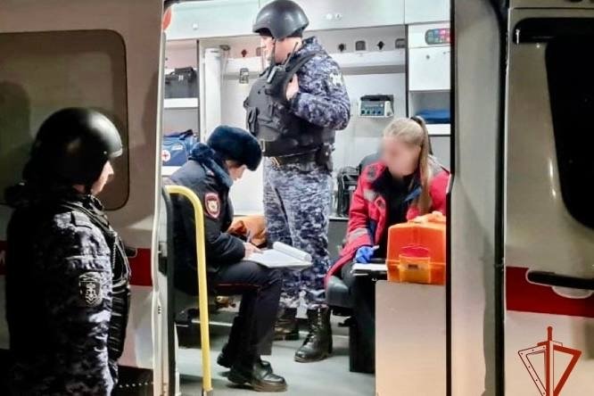 Место происшествия. пресс-служба регионального управления Росгвардии