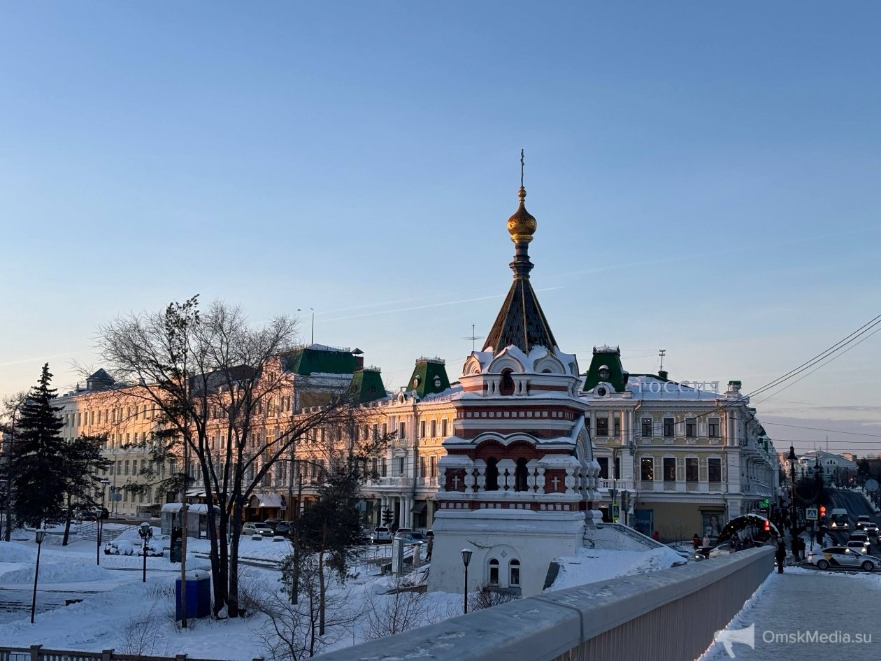 Омск, Серафимо-Алексеевская часовня ИА OmskMedia