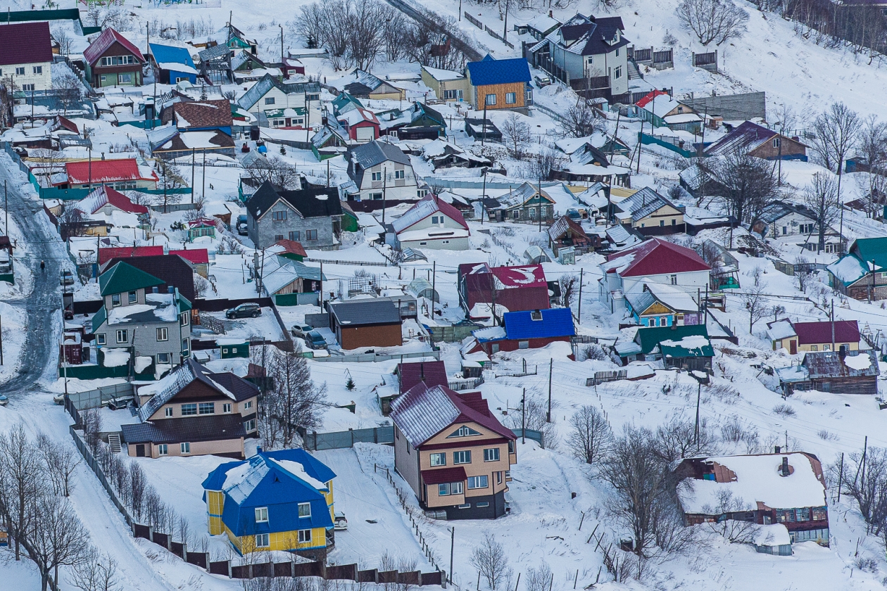 дома, жилье, коттеджи, село, деревня, земля, частный сектор Мария Смитюк, ИА PrimaMedia
