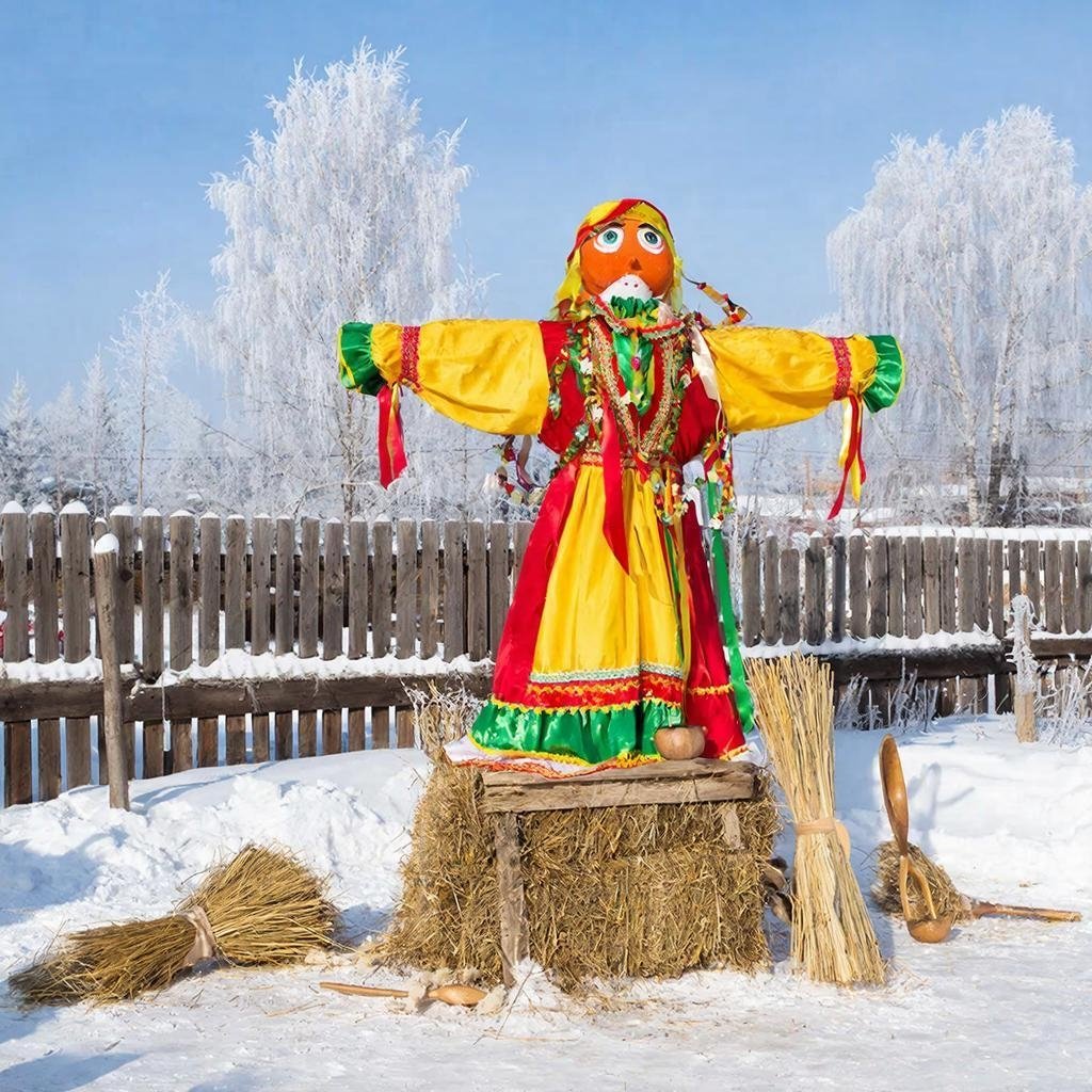 Проводят зиму жарко и ярко все, кто знает 5/5 фактов про Масленицу - ТЕСТ не только про блины ИИ GigaChat (18+)