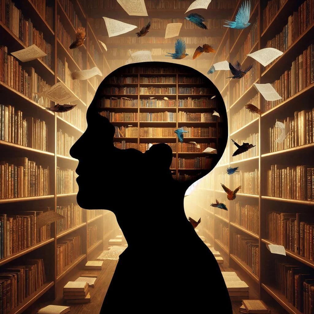 В вашей голове - целая библиотека, если отвечаете 8/8 - ТЕСТ по литературе ИИ GigaChat (18+)