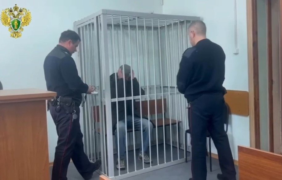 Подозреваемый заключен под стражу тг-канал (18+) прокуратуры Приморского края