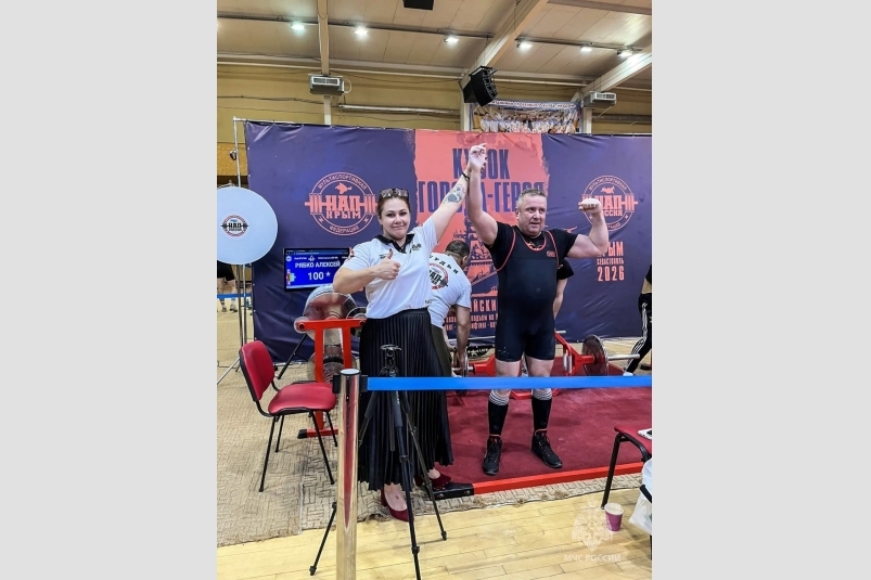 Виктор Стрелков побил свой же рекорд МЧС Севастополя