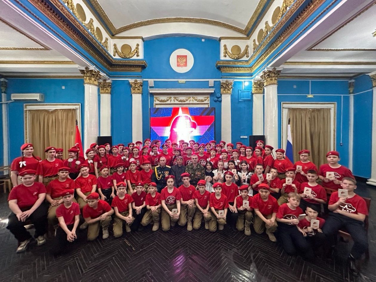 185 школьников УГО пополнили ряды &quotЮнармии&quot Александр Шепырев, ИА UssurMedia