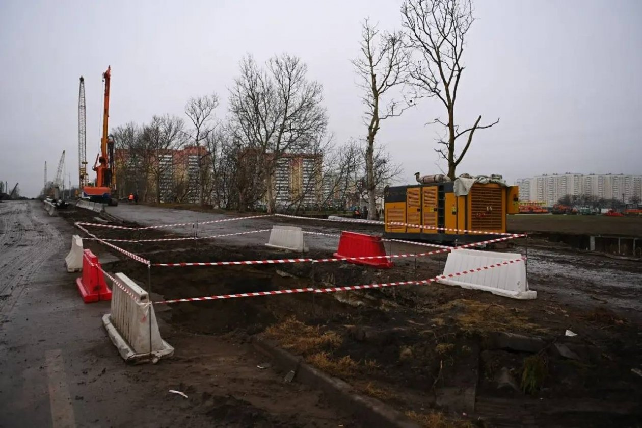 На Фадеевском путепроводе в Краснодаре начали прокладку ливневой канализации Пресс-служба администрации Краснодара
