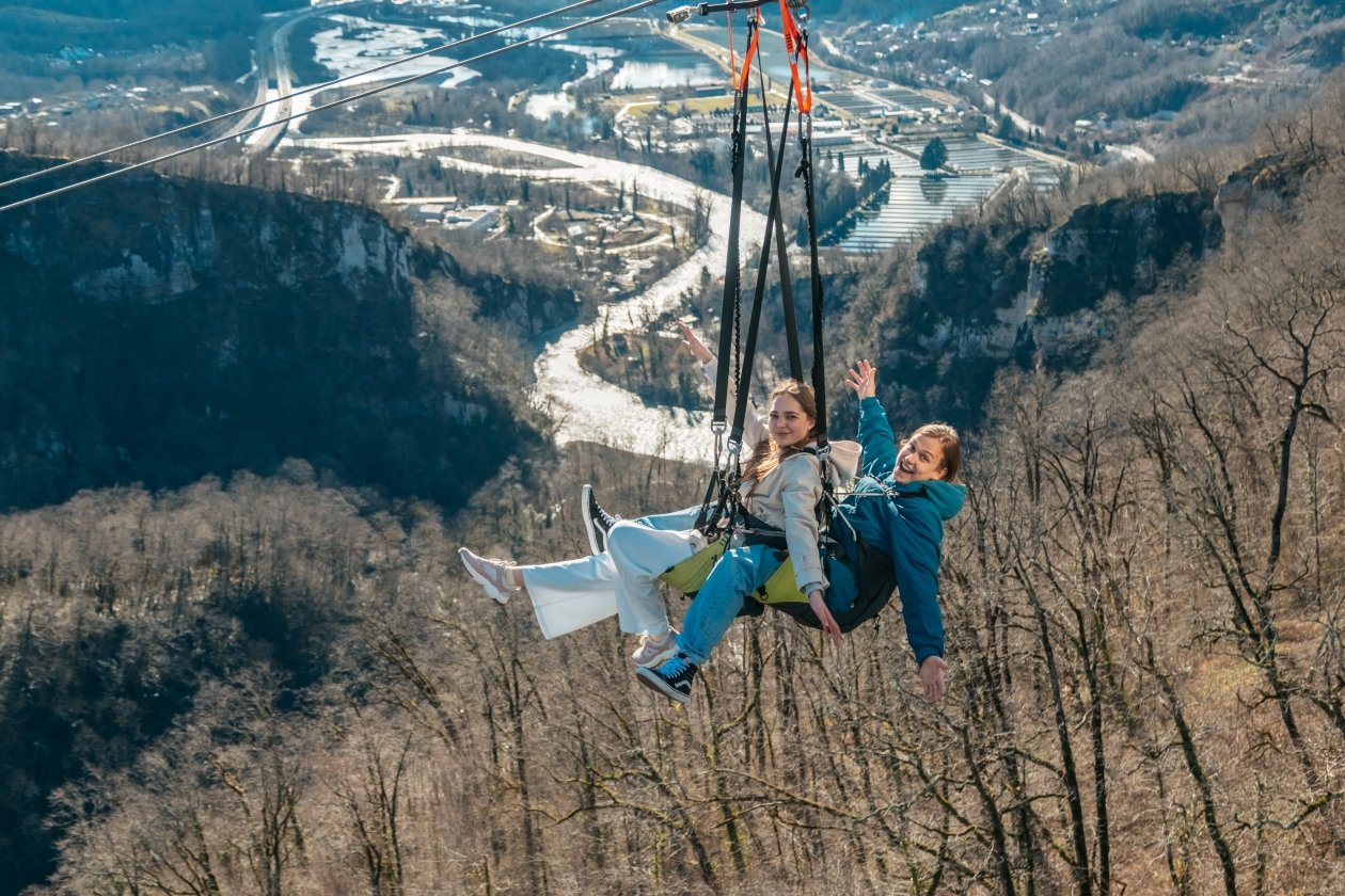 Выиграй экстремальный полет над горами в Сочи: условия и сроки пресс-служба Skypark Sochi