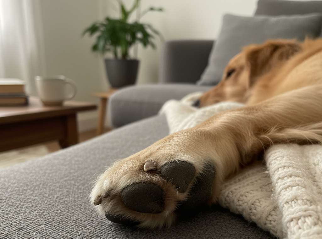 Трещины на лапах у моей собаки: как быстро помочь питомцу - советы ветеринара ИИ Qwen