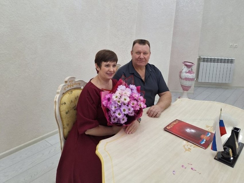 Супруги Андрея и Ия Васильевы департамента ЗАГС Забайкалья