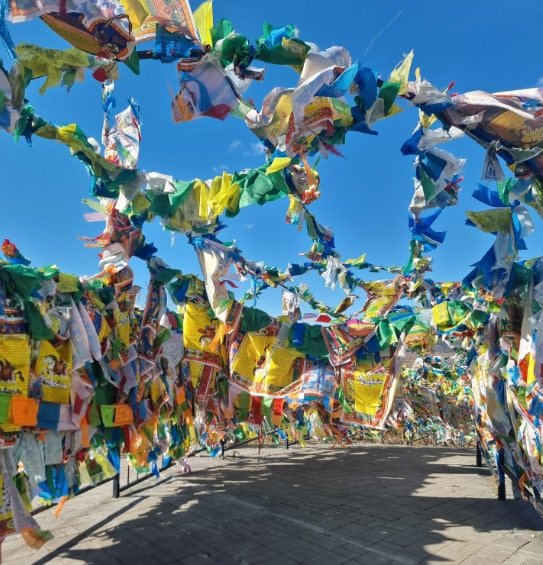 Заторы в Улан-Удэ возникли из-за ритуала &quotХий-морин&quot UlanMedia (УланМедиа)