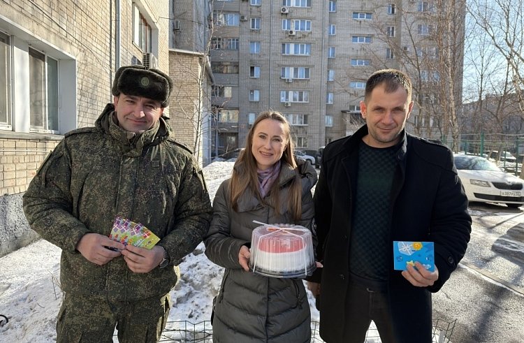 Специальную акцию к 23 февраля организовали в Уссурийске Приморского края предоставлено пресс-службой администрации УГО