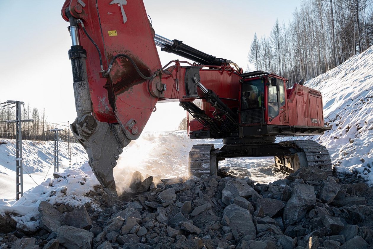 Компании Нацпроектстроя модернизируют перегон Хуту Имбо на линии БАМа Комсомольск на Амуре Советская Гавань Пресс-служба ГК Нацпроектстрой