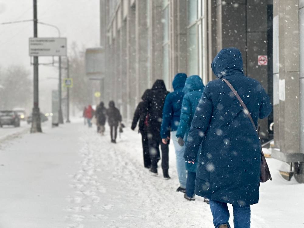 Снегопад Анастасия Москалёва, ИА StolicaMedia