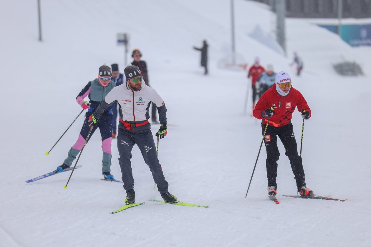 Лыжники пресс-служба министерства спорта Сахалинской области