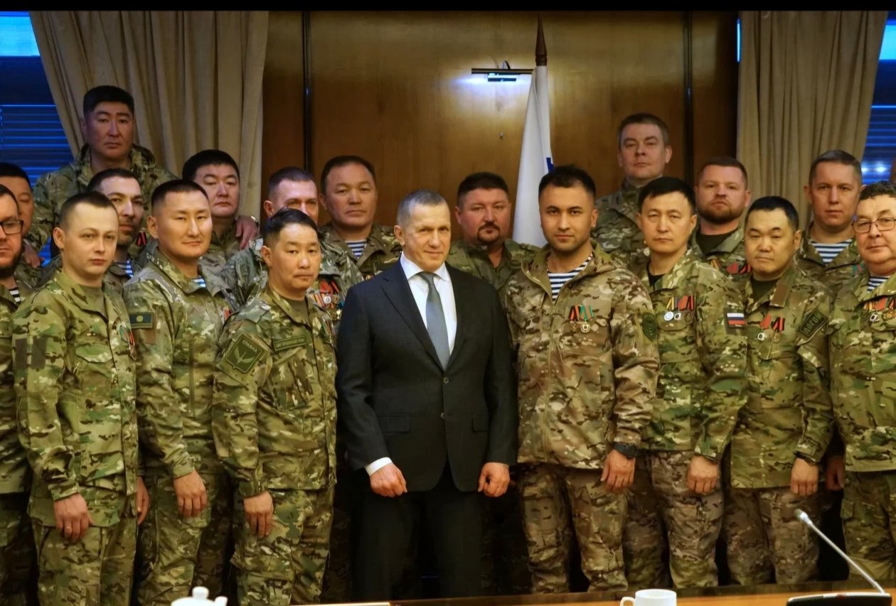 Встреча Юрия Трутнева с бойцами Правительство Камчатского края