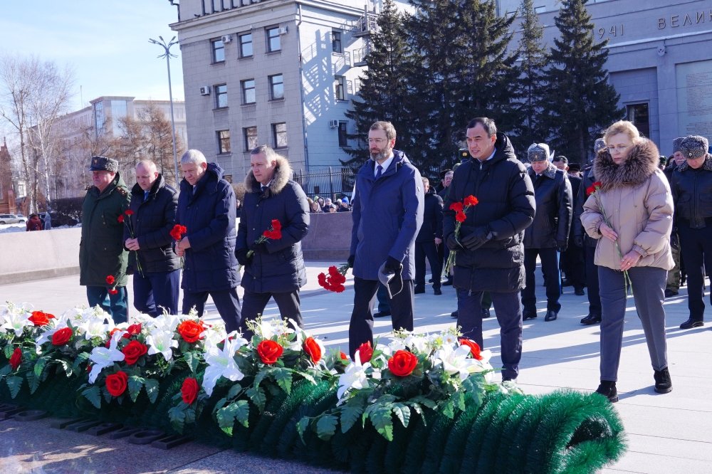 Возложение ЗС региона