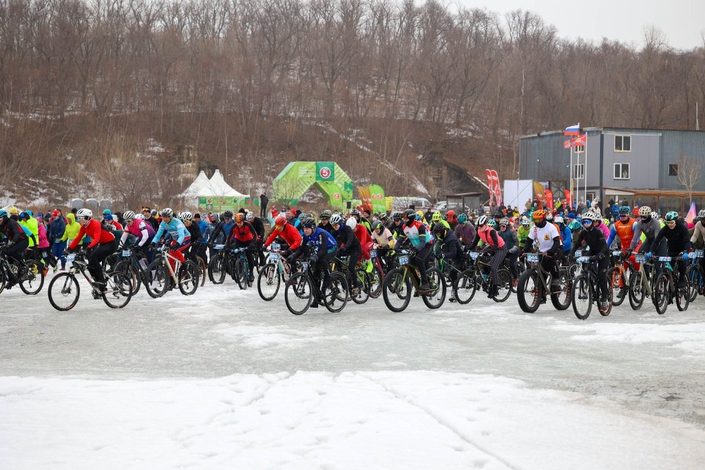 Велоралли на льду &quotТур острова Папенберг&quot Игорь Новиков (Правительство Приморского края)