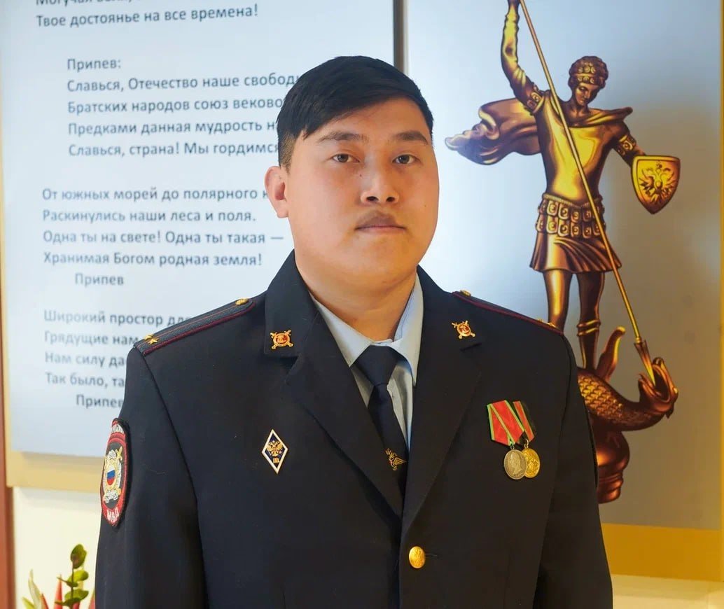 Ветеран СВО стал участковым в Улан-Удэ МВД Бурятии