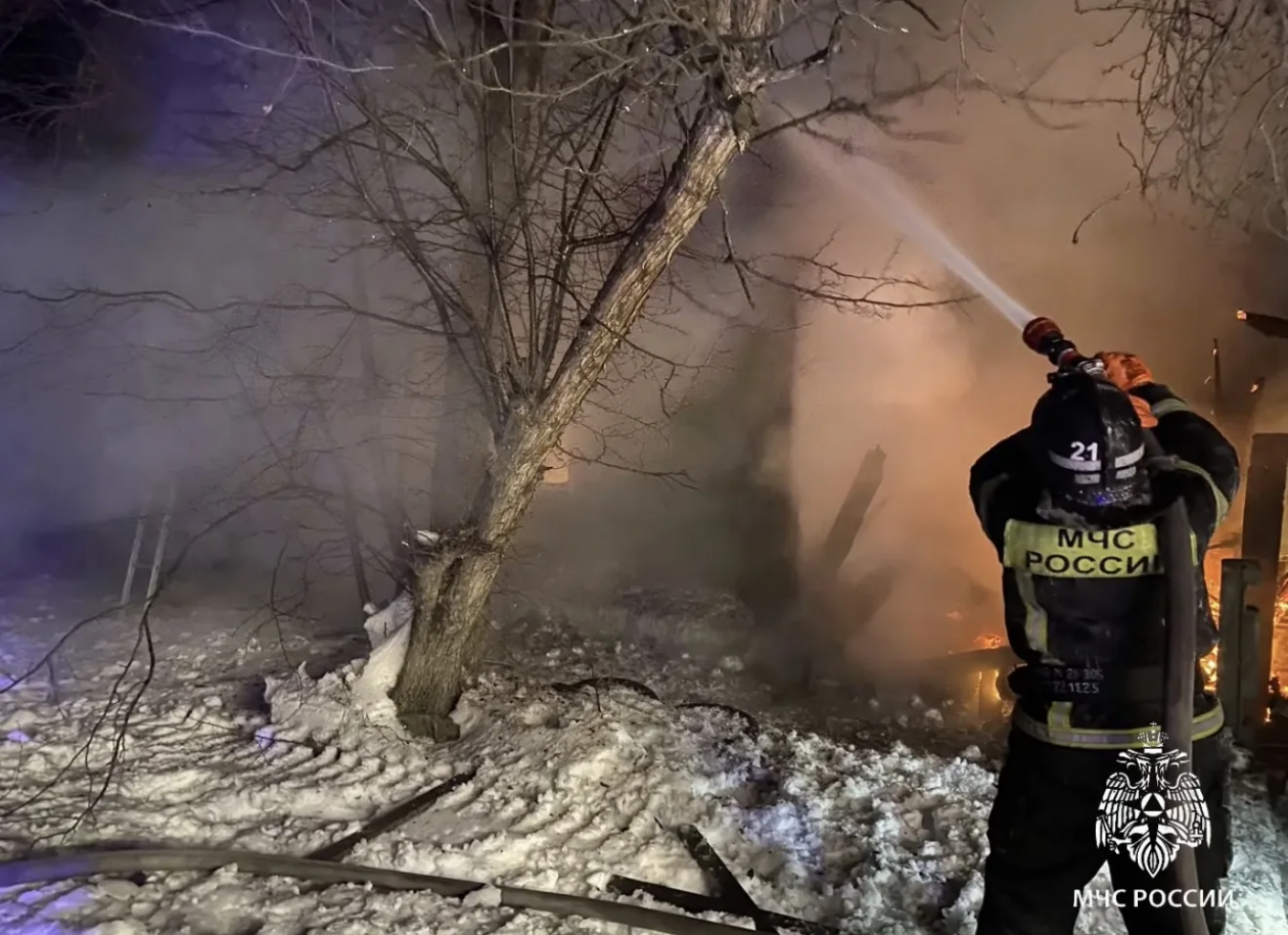 Пожар ГУ МЧС России по региону