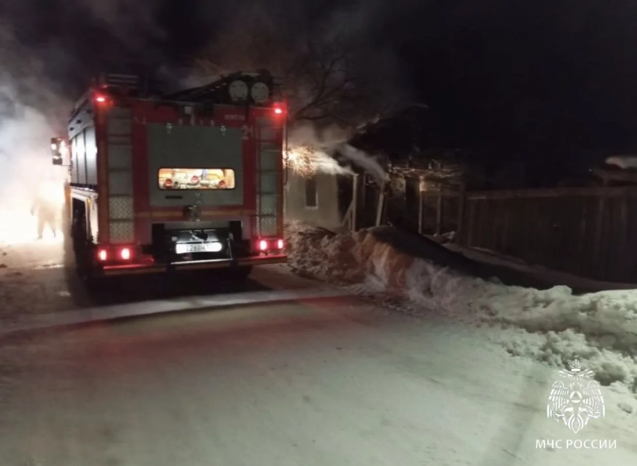 Пожар ГУ МЧС России по региону