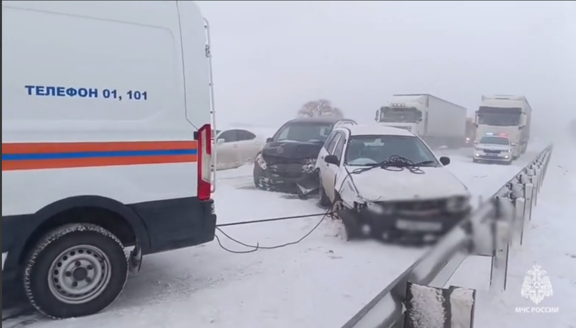 Скриншот с видео ГУ МЧС России по Хабаровскому краю