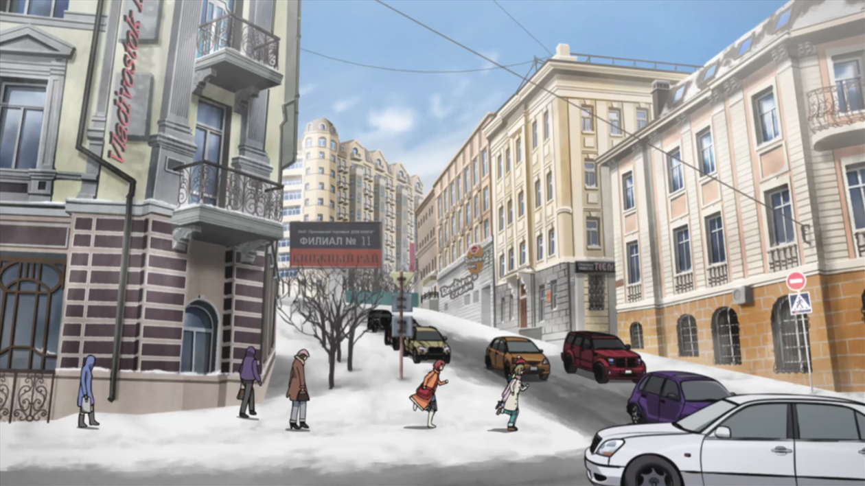 Скриншот из аниме «Темнее черного: Гайден (ОВА)»