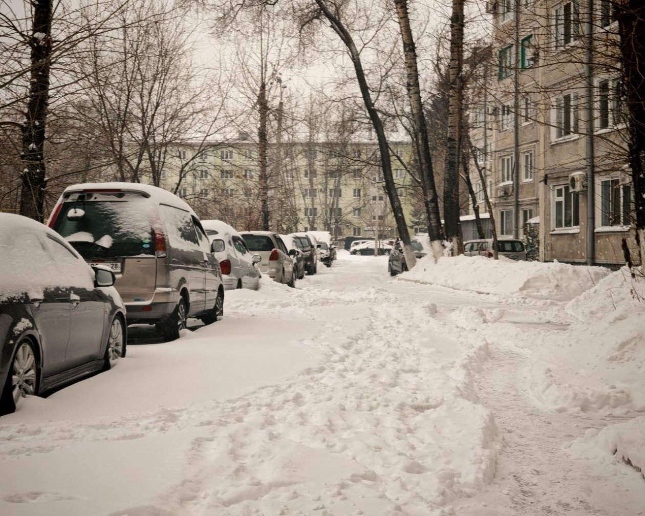 Только за одну ночь в Благовещенске выпало 230% от февральской нормы снега Юлия Ожегова, ИА PriamurMedia