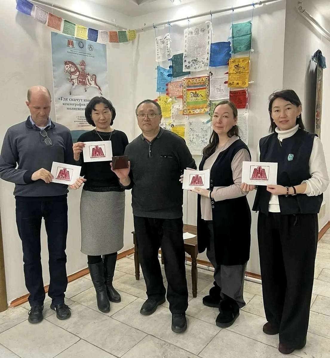 Ученые Бурятии нашли старинные буддийские молитвенные флаги ИМБТ СО РАН