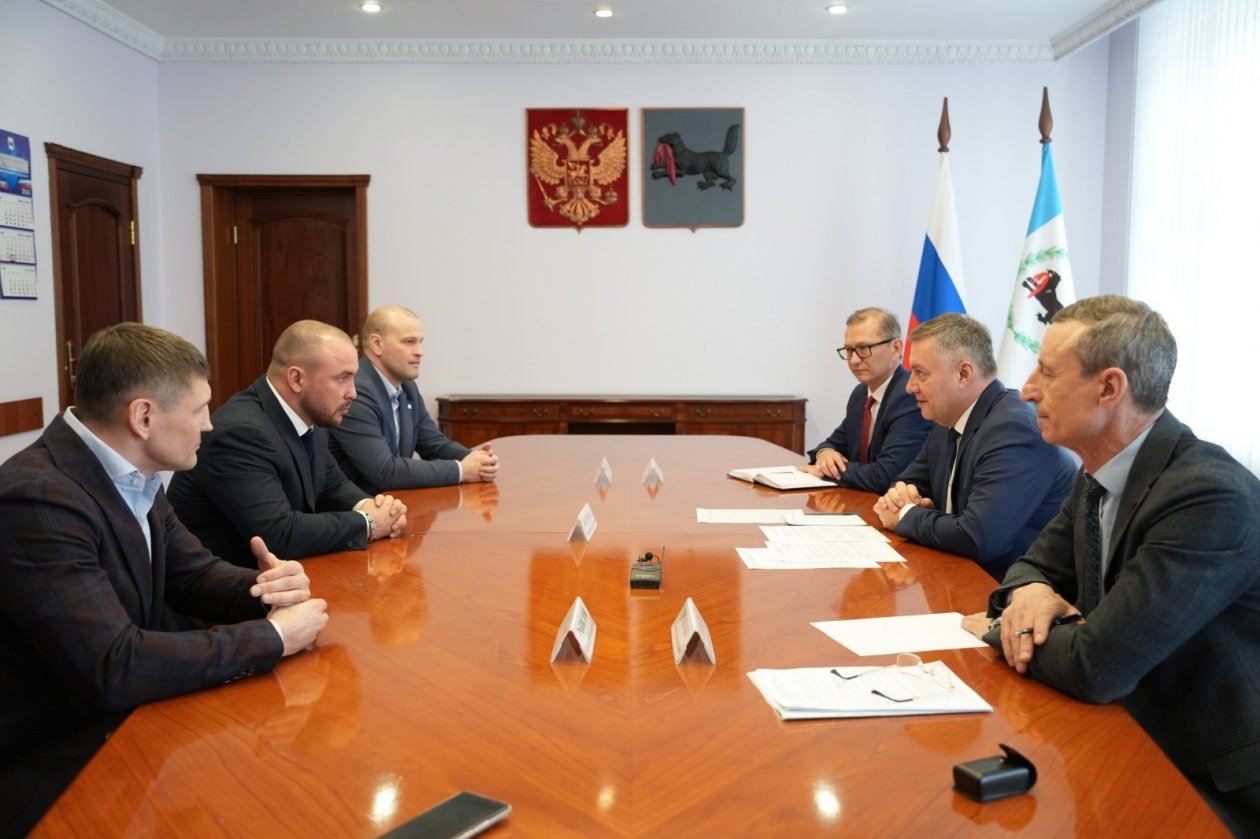 Рабочая встреча правительство Иркутской области