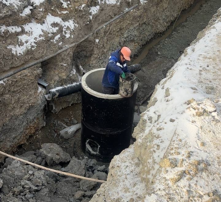 На нескольких улицах Южно-Сахалинска продолжается реконструкция объектов водоотведения пресс-служба РВК &quotСахалин&quot