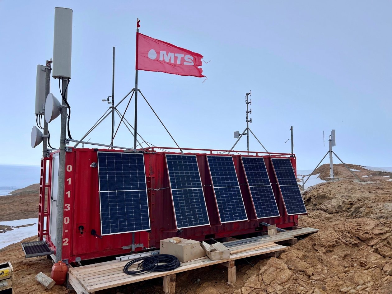 МТС провела связь в важном логистическом центре Антарктиды — бухте Тала пресс-служба МТС